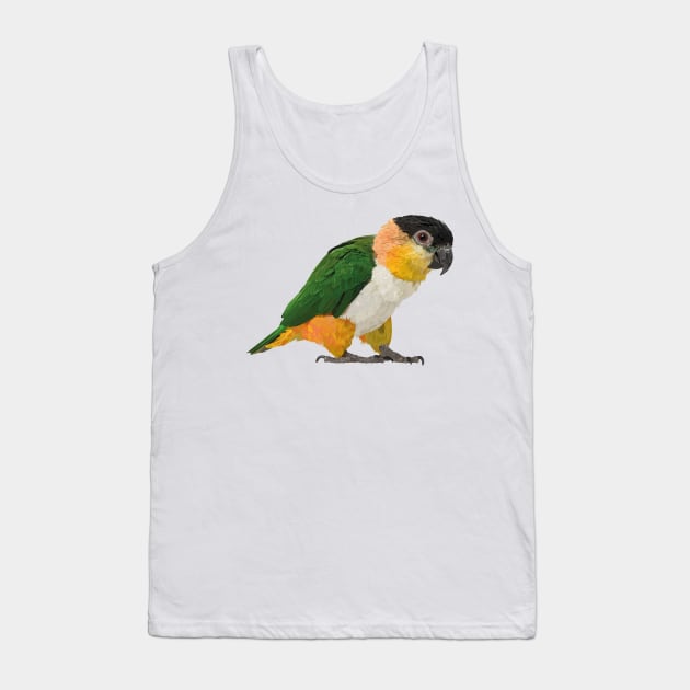 black headed caique Tank Top by obscurite